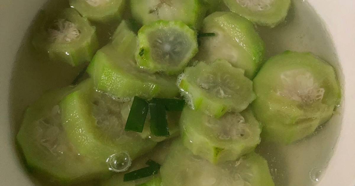 Canh mướp siêu cấp đơn giản