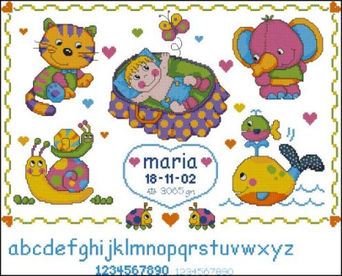 CMP 190041 Baby Animals Sampler