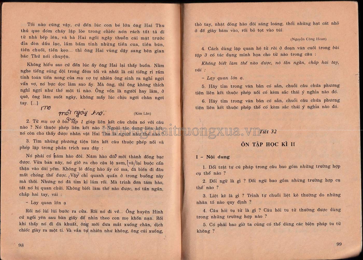 Tiếng Việt 8 (1999) - Trang 50