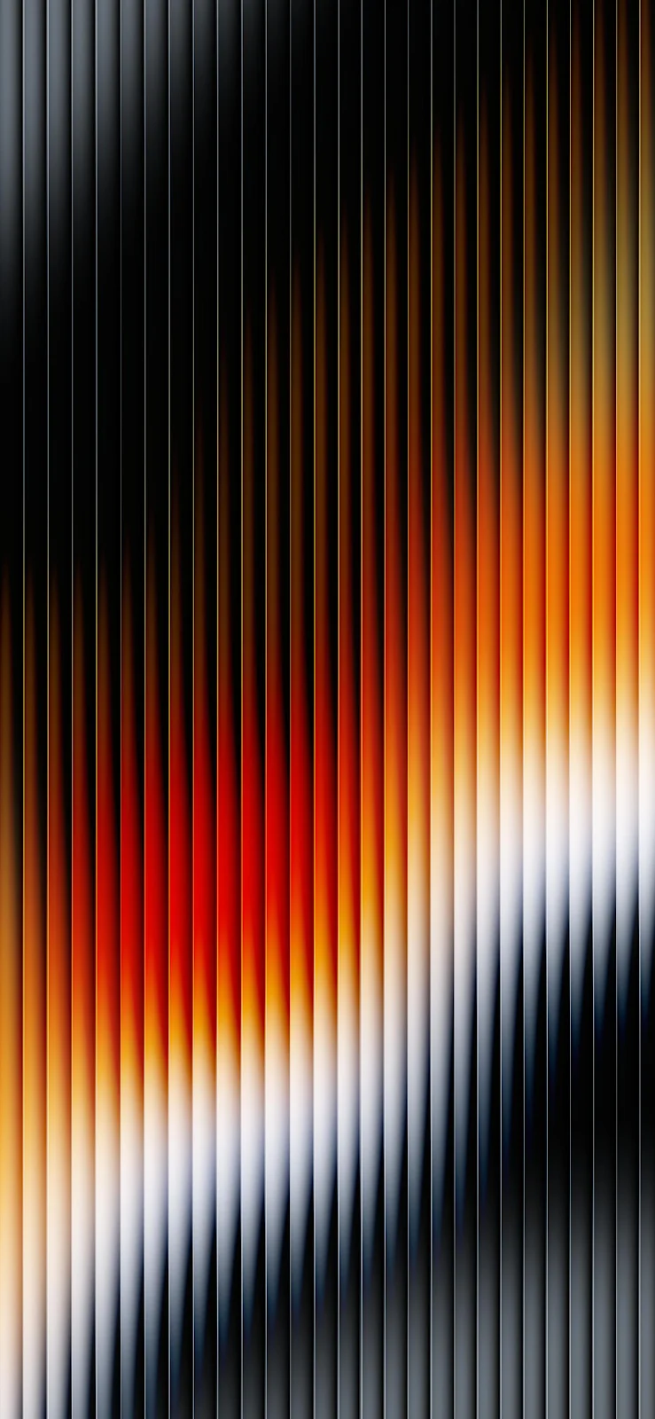 Abstract Vertical Glowing Lines - Abstract Digital Art 2K iPhone Wallpaper (1738x3765)