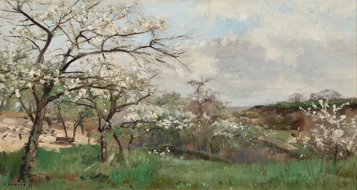 Arbres en fleurs 1891