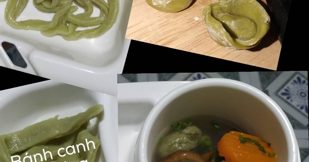 Ăn dặm cho bé: Mì - hoành thánh rau củ cho bé