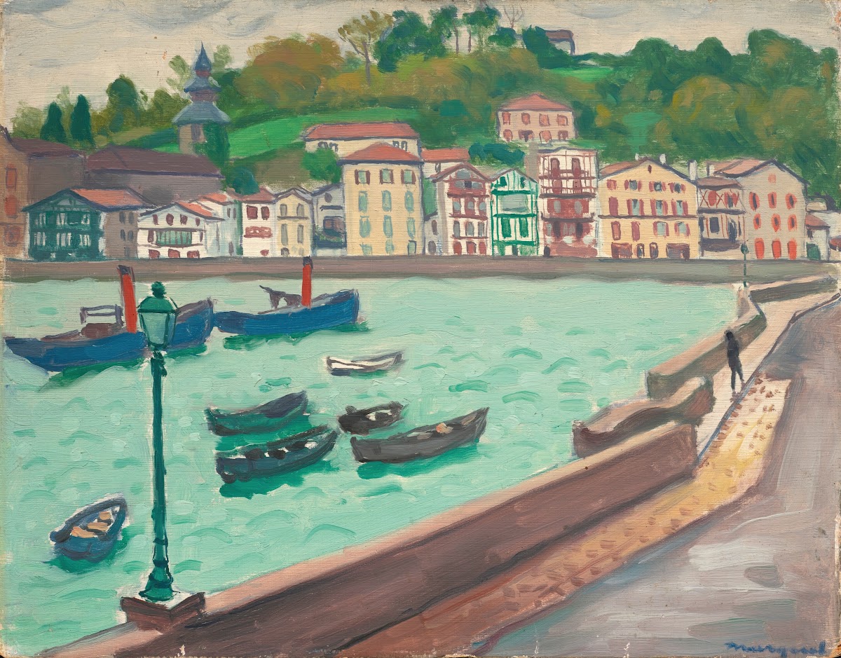 Vue de Ciboure 1927