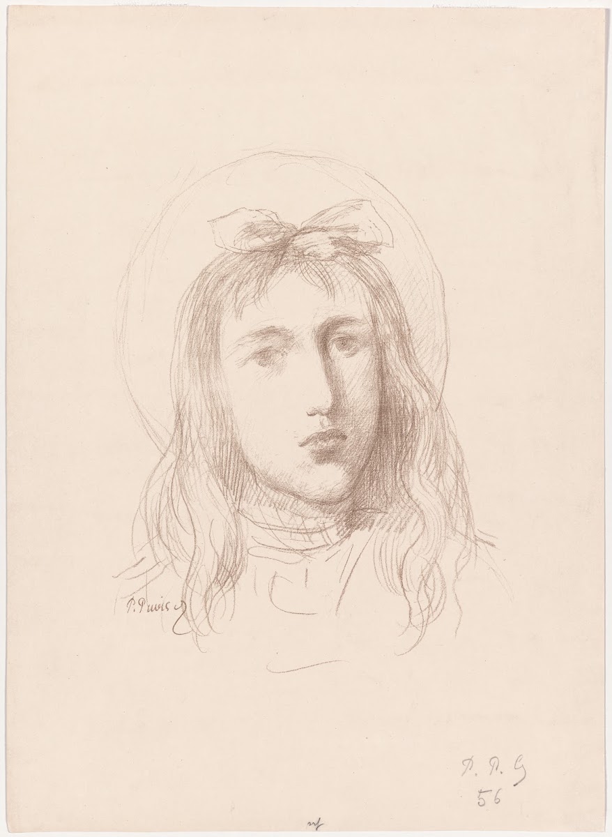Tête de Jeune Fille 1824 1898