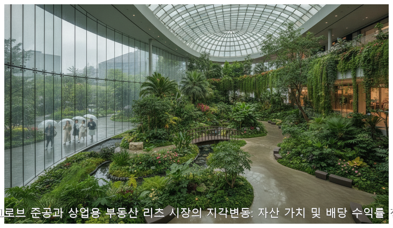 마곡 원그로브 준공과 상업용 부동산 리츠 시장의 지각변동: 자산 가치 및 배당 수익률 정밀 분석 핵심 안내 및 분석 인포그래픽 (8)