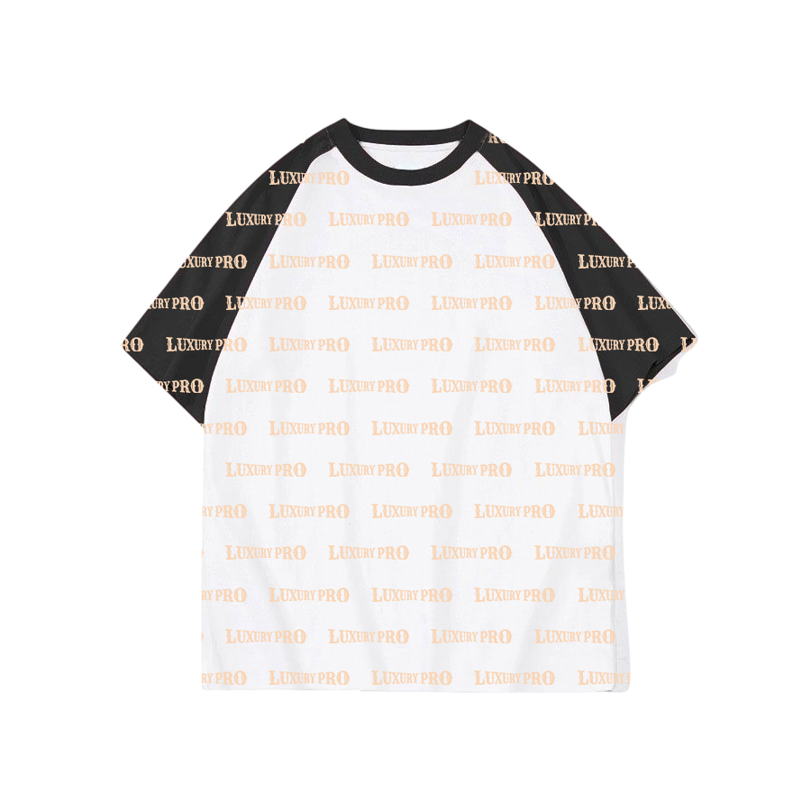 AOP Youth Cropped Raglan T Shirt