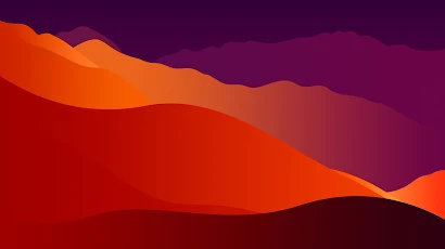 Mountain View, Vector Art, Minimalism 5K Wallpaper Background