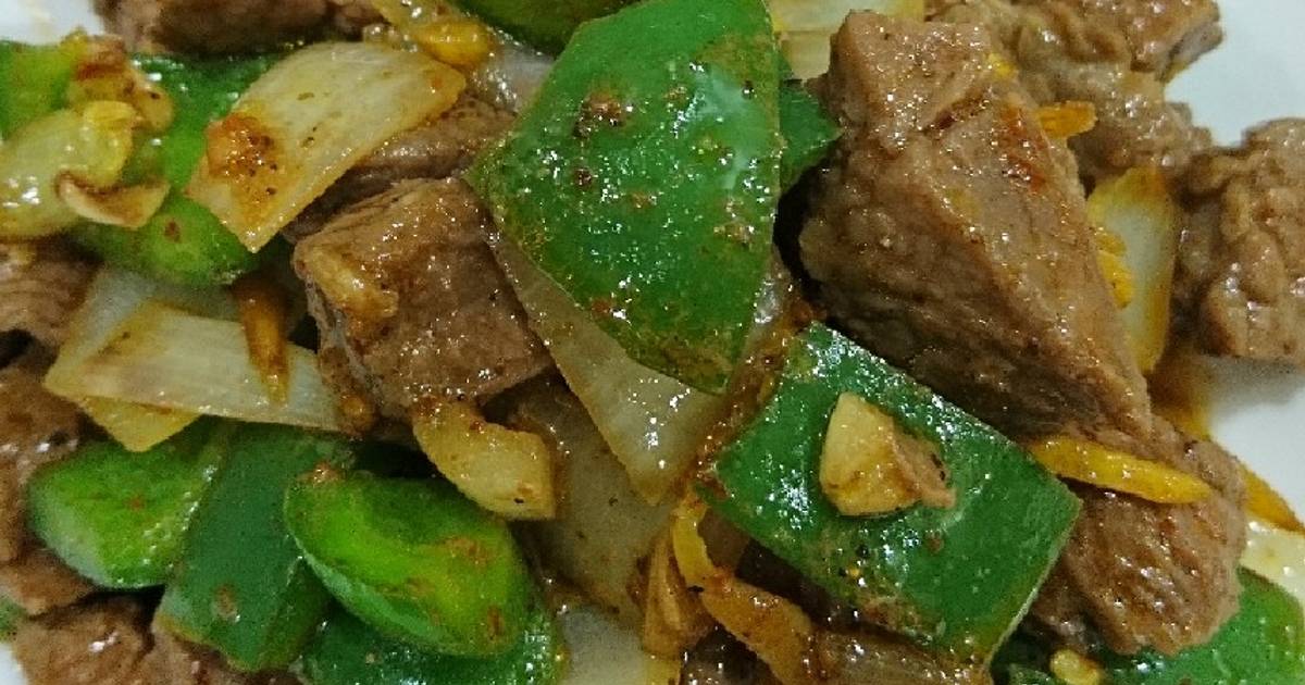 Bò xào cay