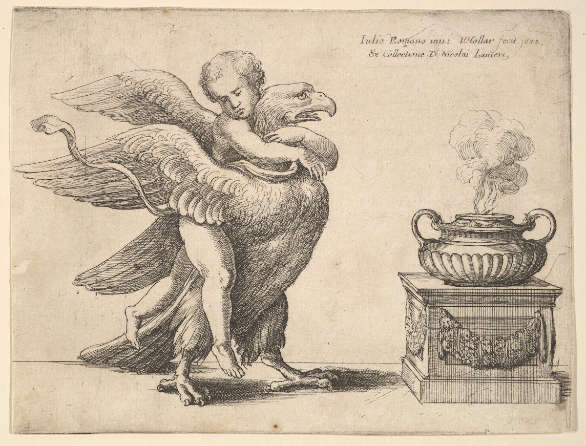 Cupid and an eagle 1652