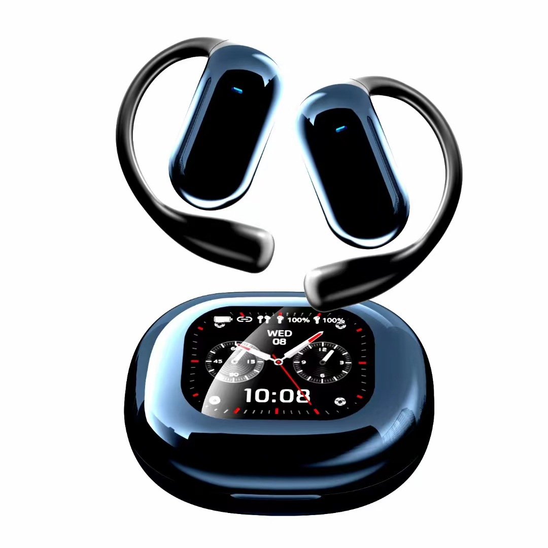 Open Sports Headphones with LCD Display