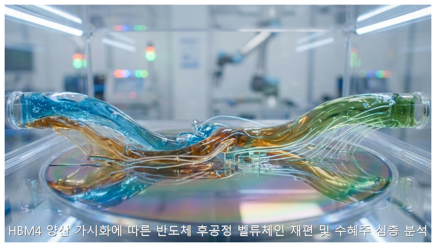 HBM4 양산 가시화에 따른 반도체 후공정 벨류체인 재편 및 수혜주 심층 분석 핵심 안내 및 분석 인포그래픽 (8)