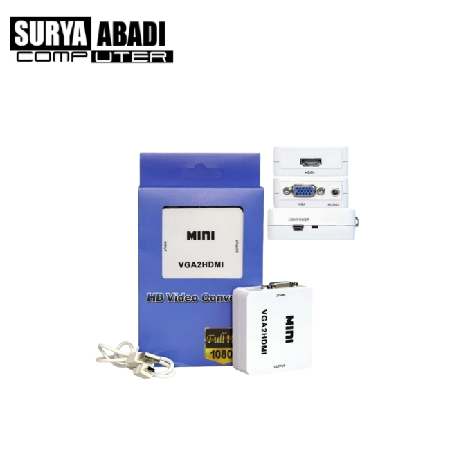 CONVERTER VGA TO HDMI BOX