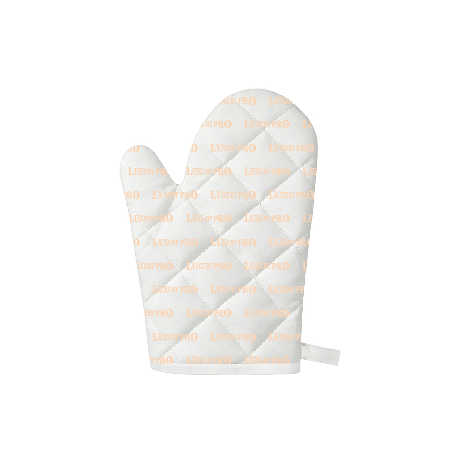Oven mitt (single) - white binding
