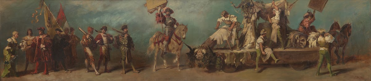 Entwurf zum Festzug 1879  Die Gerber 1879