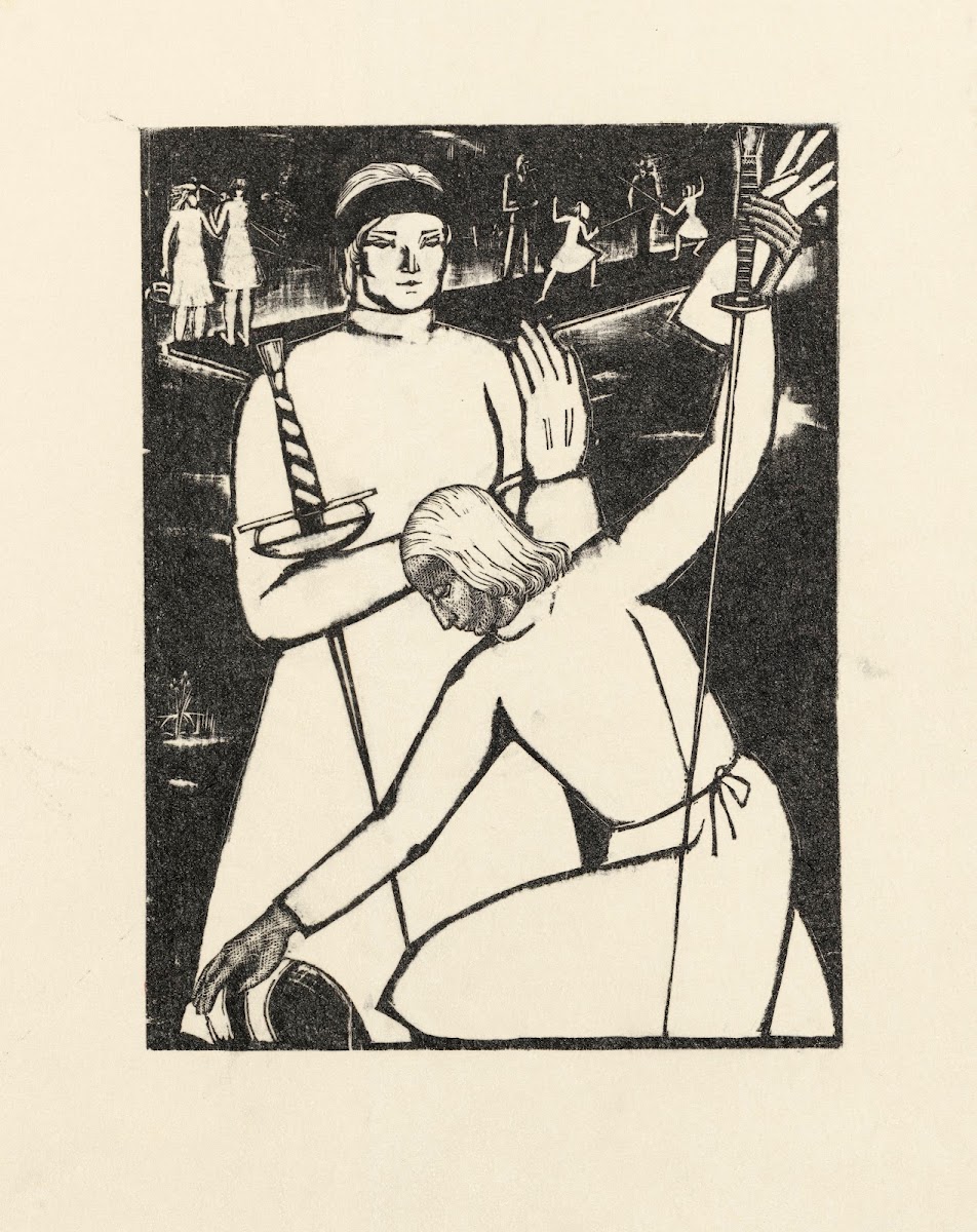 Hungarian foilswomen 1934