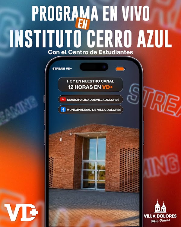 Programa en vivo Instituto Cerro Azul