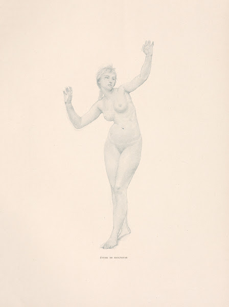 Ètude de baigneuse 19th century