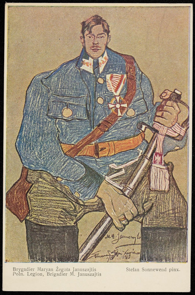 Brygadier Maryan Żegota Januszajtis 1918 1930