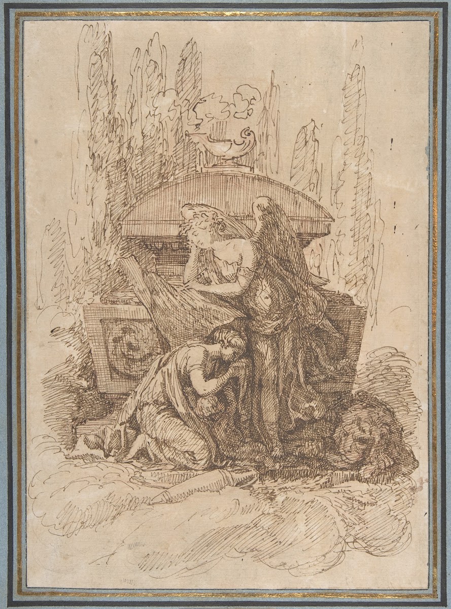 Landscape with a Memorial Scene ca 176080