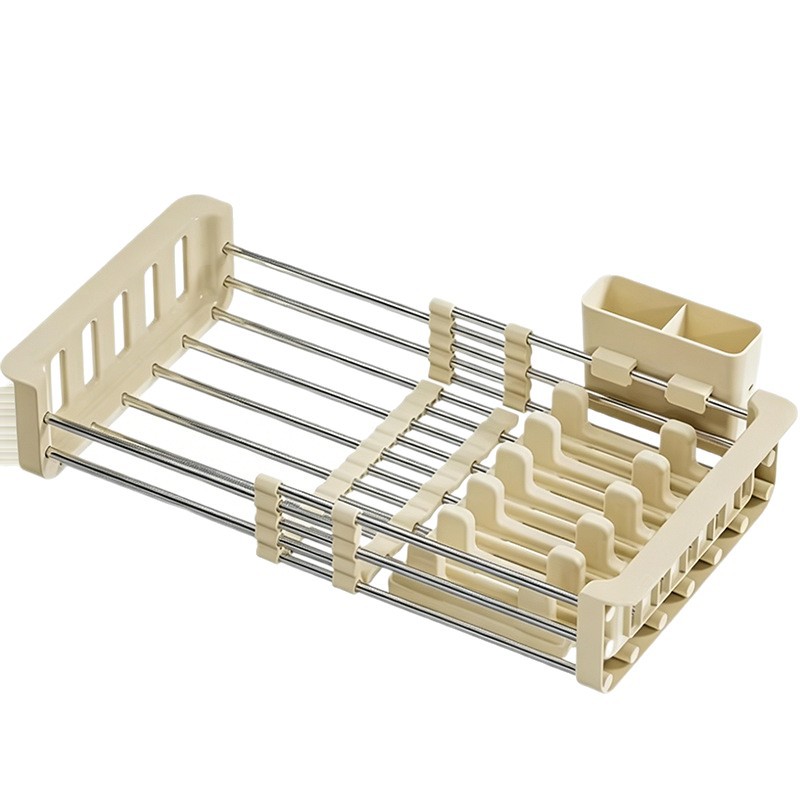 Expandable draining rack for sink, PET