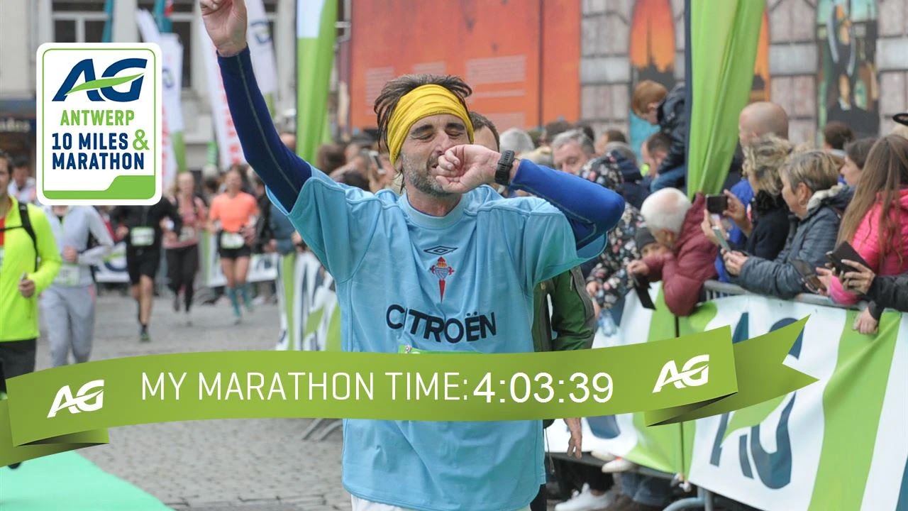 Fotografía finisher de ANTWERP MARATHON