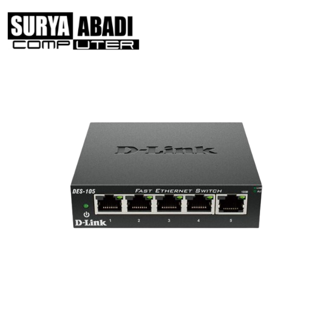 SWITCH HUB D-LINK 5 PORT GIGABYTE