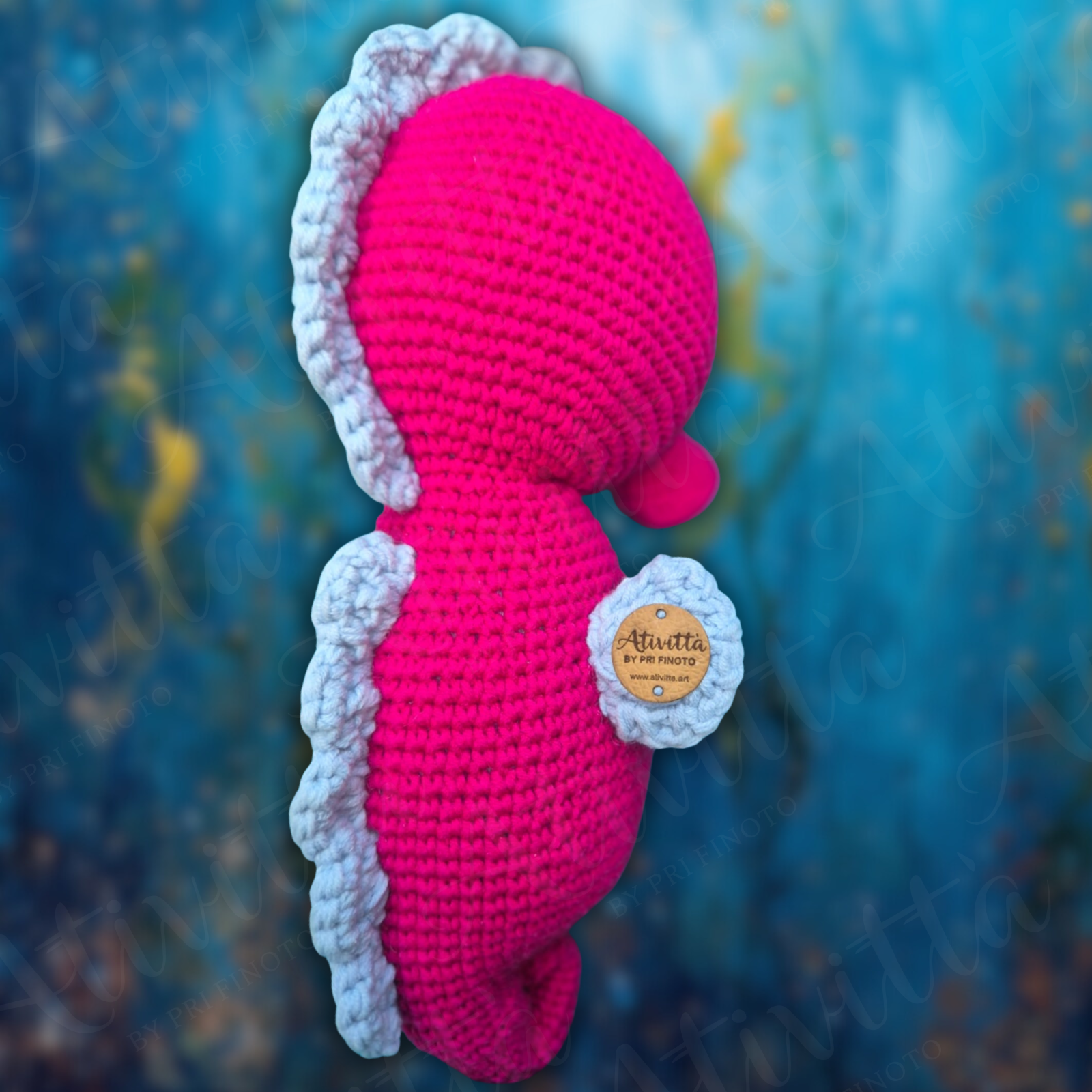 Cavalo-marinho em Crochê