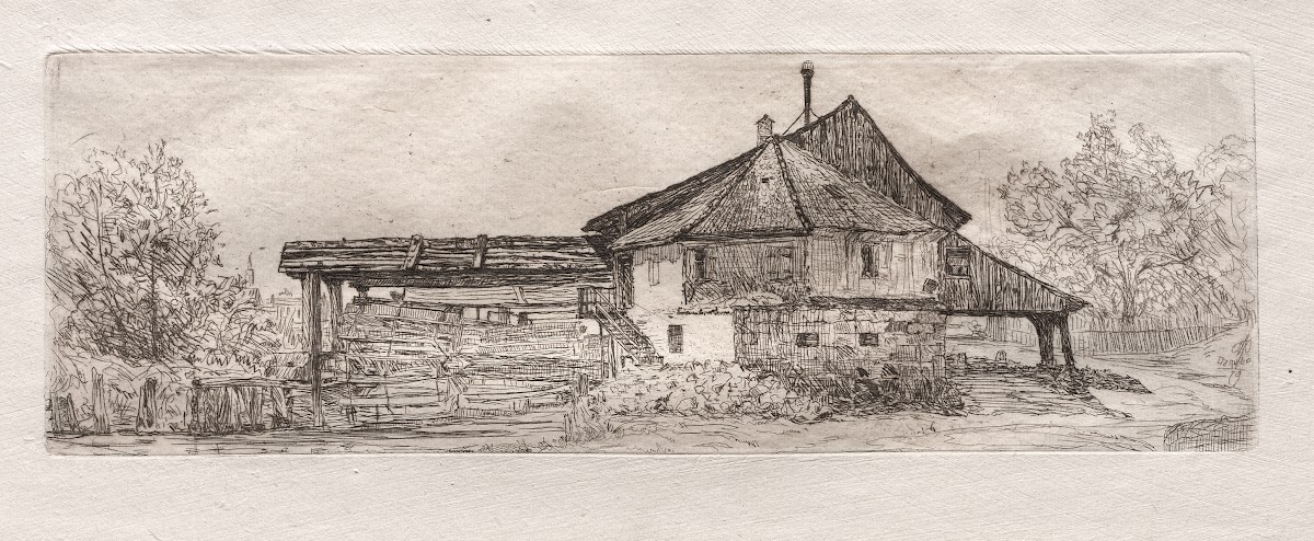 Old Mill on the Danube 1879