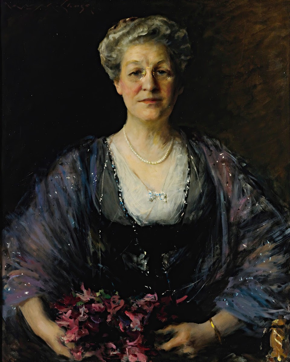 Portrait Of Matilda Herbert Lloyd 1855 1945 circa 1912