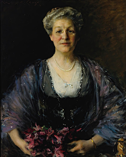 Portrait Of Matilda Herbert Lloyd 1855 1945 circa 1912