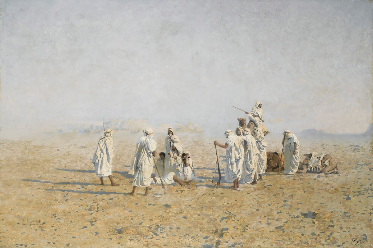 Bedouins in the desert 1891