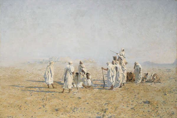 Bedouins in the desert 1891