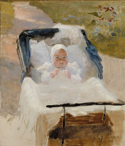The Artists Son Erik In A Pram 1889