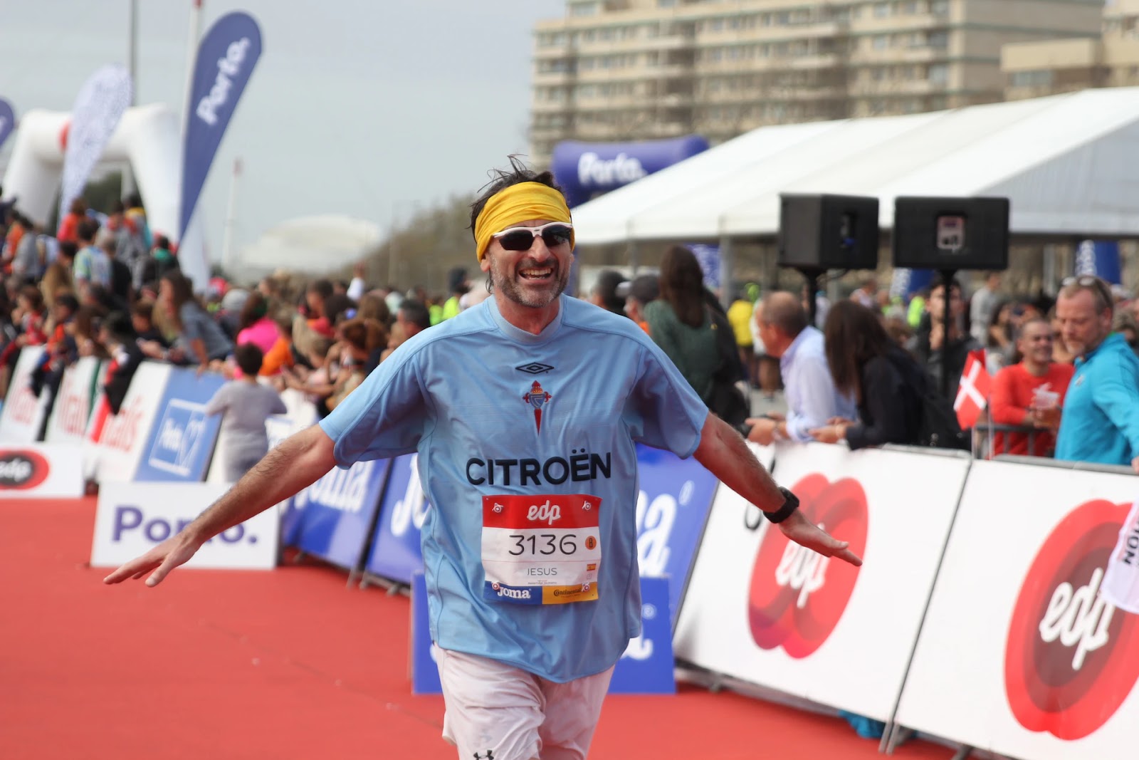 Fotografía finisher de PORTO MARATHON