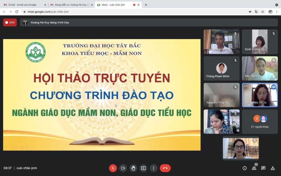 Thách thức và cơ hội trong chuyển đổi dạy học, tổ chức các hoạt động trực tuyến ở khoa Tiểu học - Mầm non
