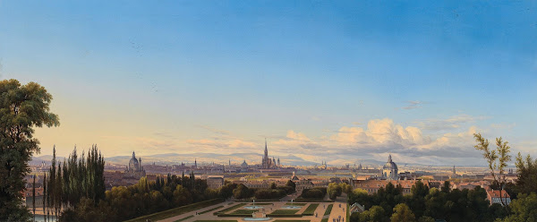 A View Of Vienna From The Belvedere Garden