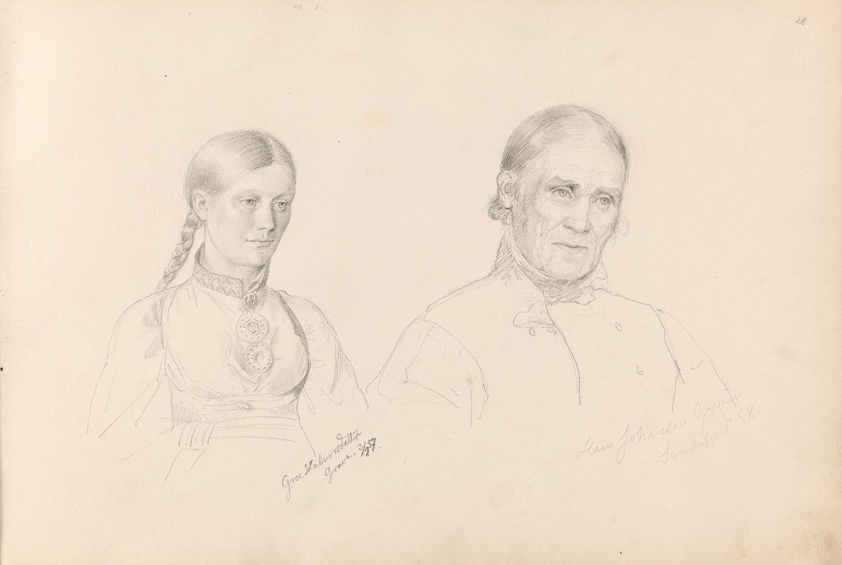 Gro Halvorsdatter Grave Hans Hansen Grøn Sandefjord 1857
