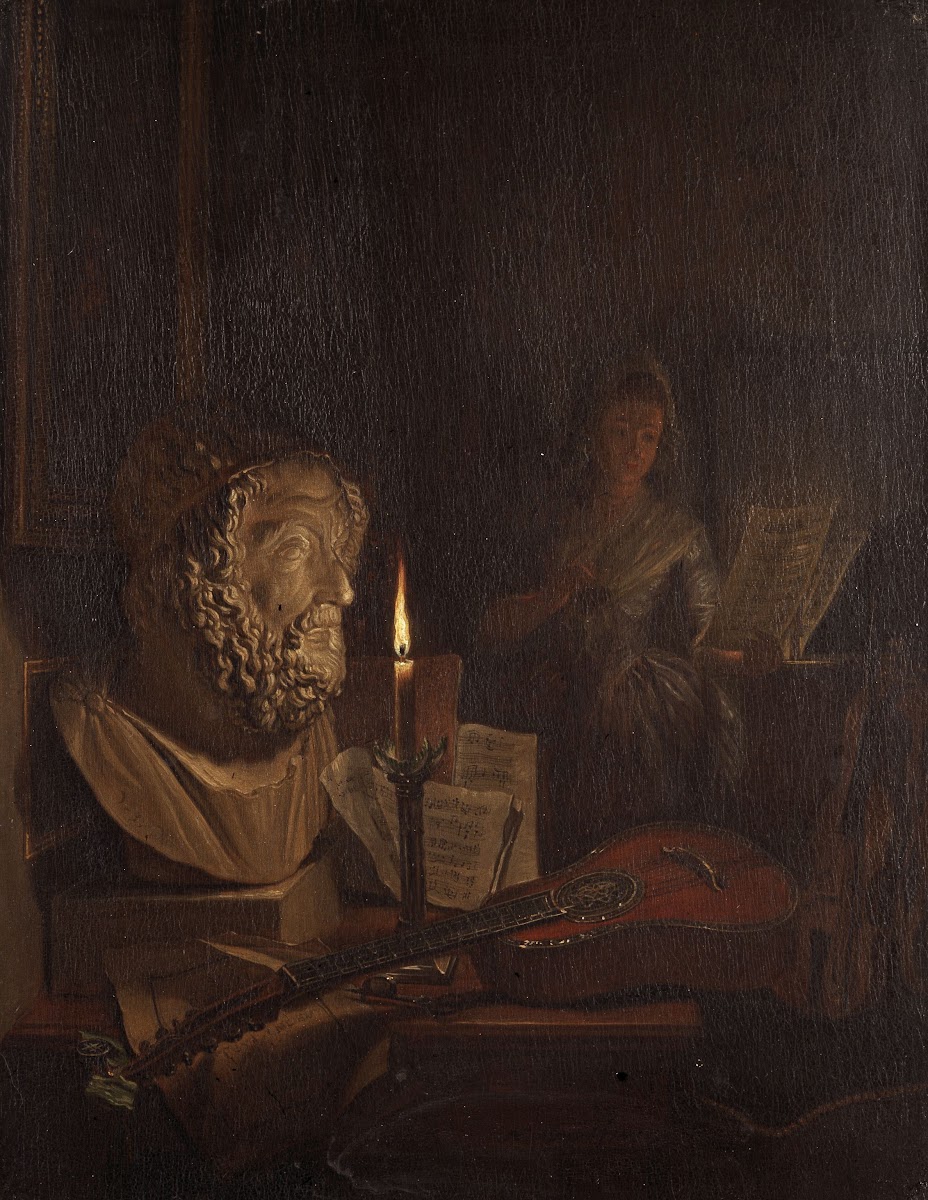 Allegory of Music and Poetry 1785