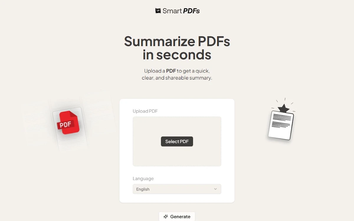 Captura de SmartPDFs