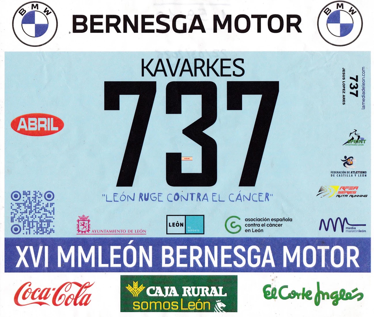 Dorsal de MM Leon