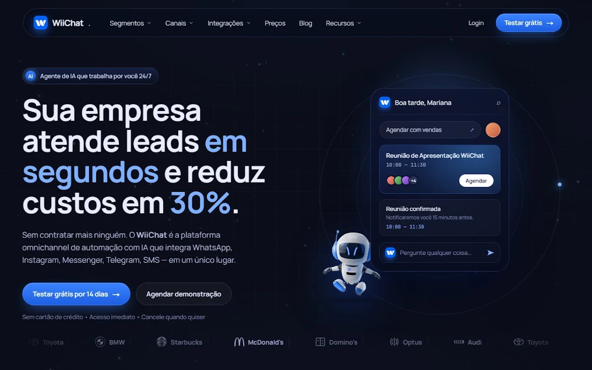 Captura de WiiChat AI ChatBot