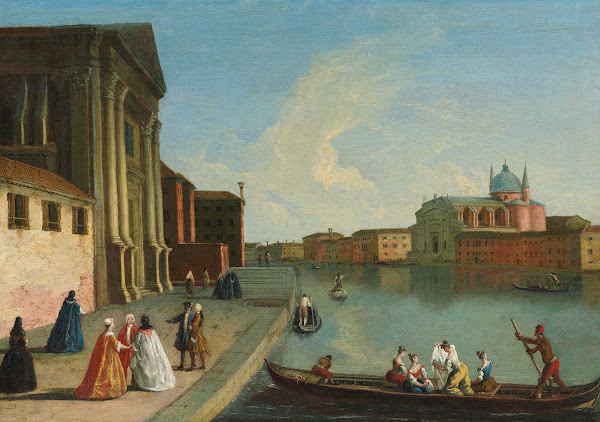 Venice View Of San Giorgio Maggiore From The Church Of The Holy Spirit