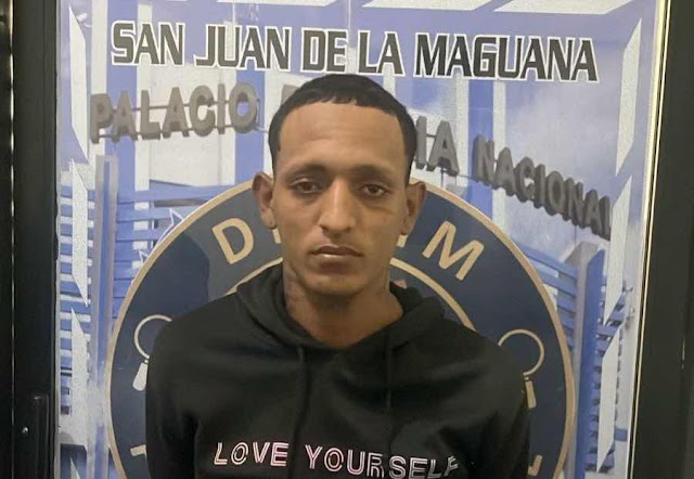 Policía y Ministerio Público capturan en San Juan de la Maguana a hombre que ultimó a joven en cabaña de SDE
