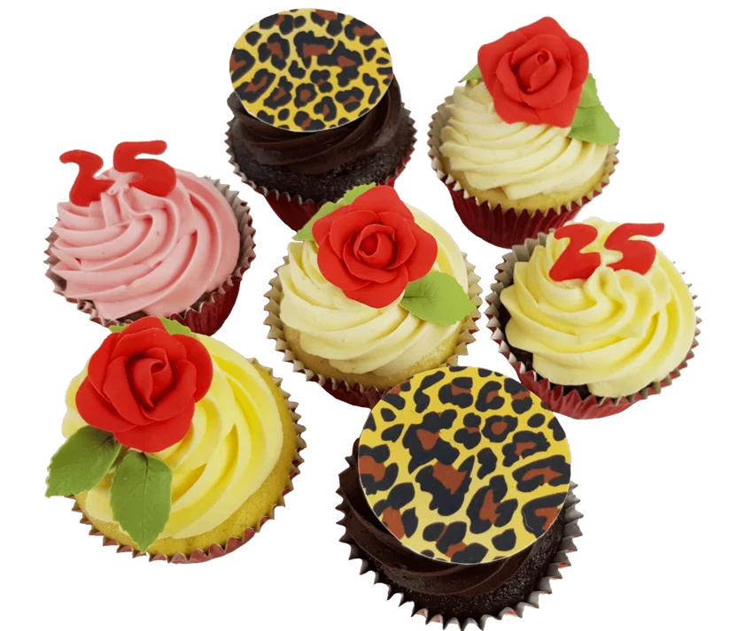 25th Birthday Cupcakes CB-CC005