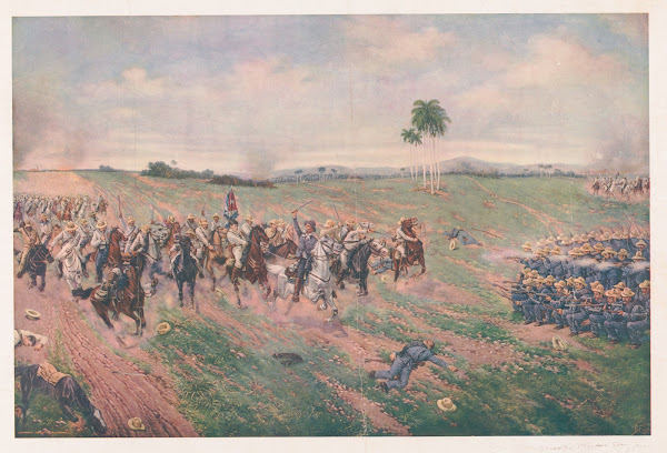 Cargo de los generales Maximo Gomeuz y Maceo en Mall Timpo Dec 15 1895 1905