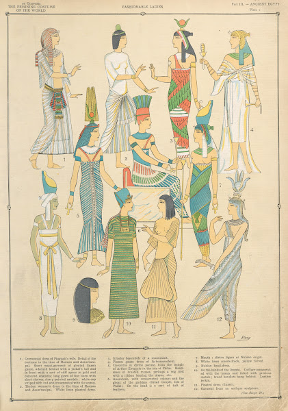 Ancient Egypt  Fashionable ladies 1926 1927