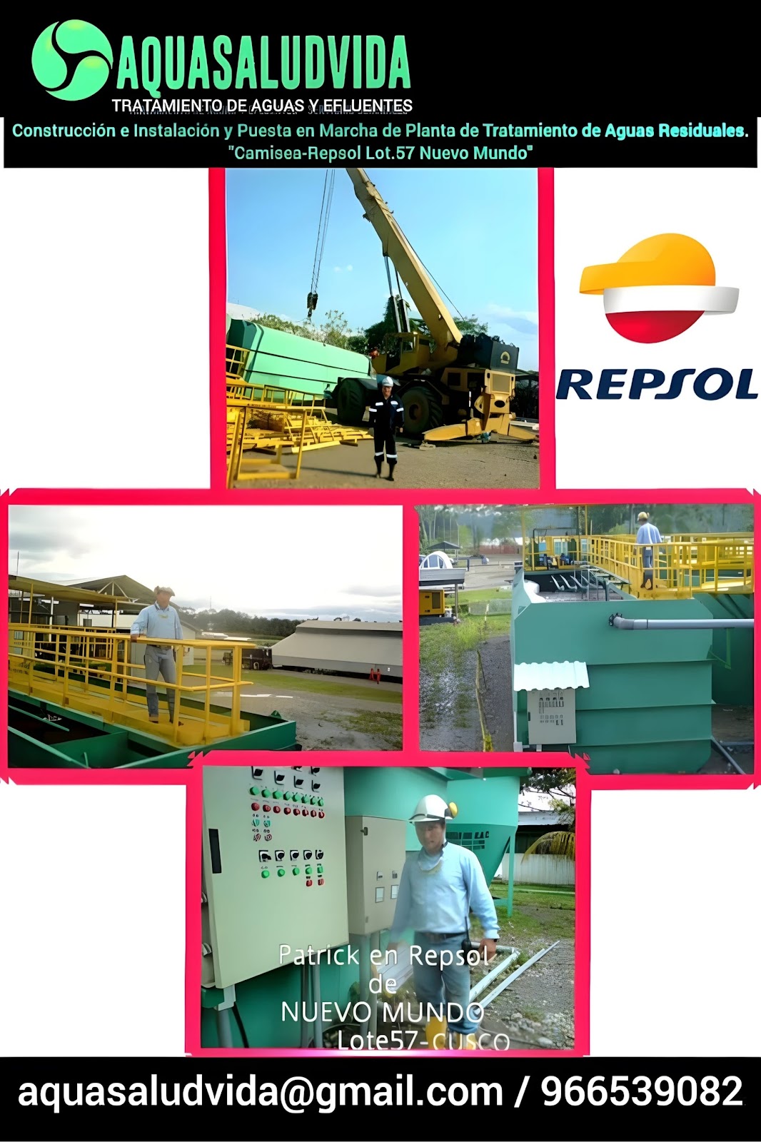PTAR Camisea Repsol Lote 57