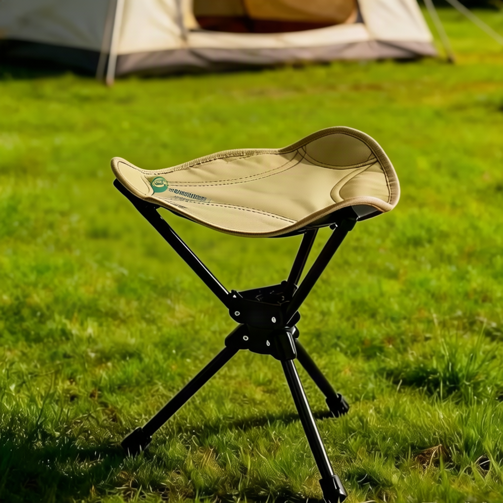 Campingstuhl, Dreibein, faltbar, leicht