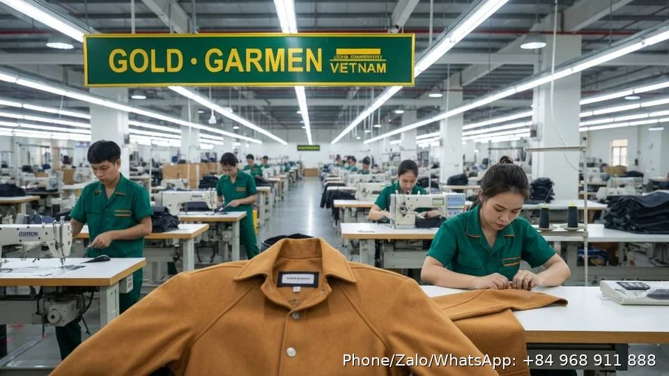 Engineered Garments Jacket - Gold Garment Vietnam