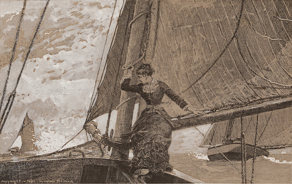 Yachting Girl 1880